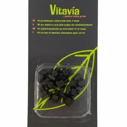 Bultar & Muttrar Rostfri Svart 10-pack Vitavia