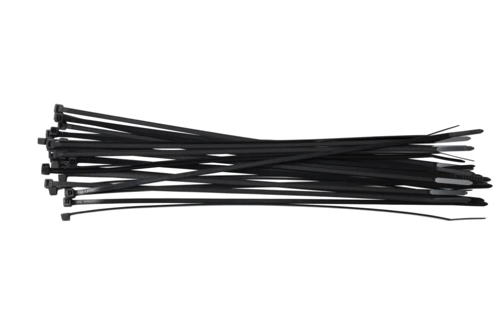 Buntband 500 x 7,5 mm Svart 50-pack Qraft