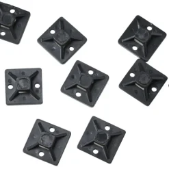Buntbandsfäste Svart 10-pack Qraft