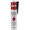 Bygg- & Sanitetssilikon Svart 300 ml Stabile