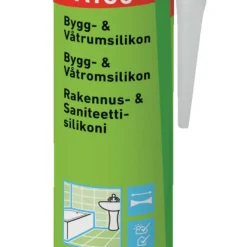 Bygg- & Våtrumssilikon FA180 Ljusgrå 300 ml illbruck