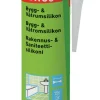 Bygg- & Våtrumssilikon FA180 Svart 300 ml illbruck