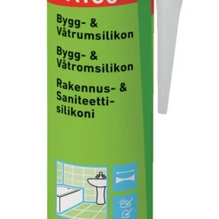 Bygg- & Våtrumssilikon FA180 Svart 300 ml illbruck