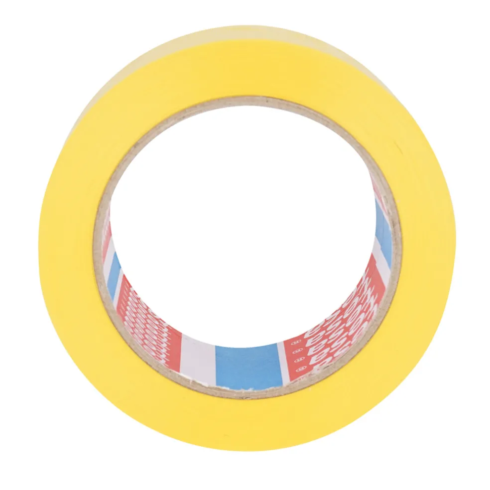 Byggtejp PVC Räfflad 50 mm x 33 m Tesa