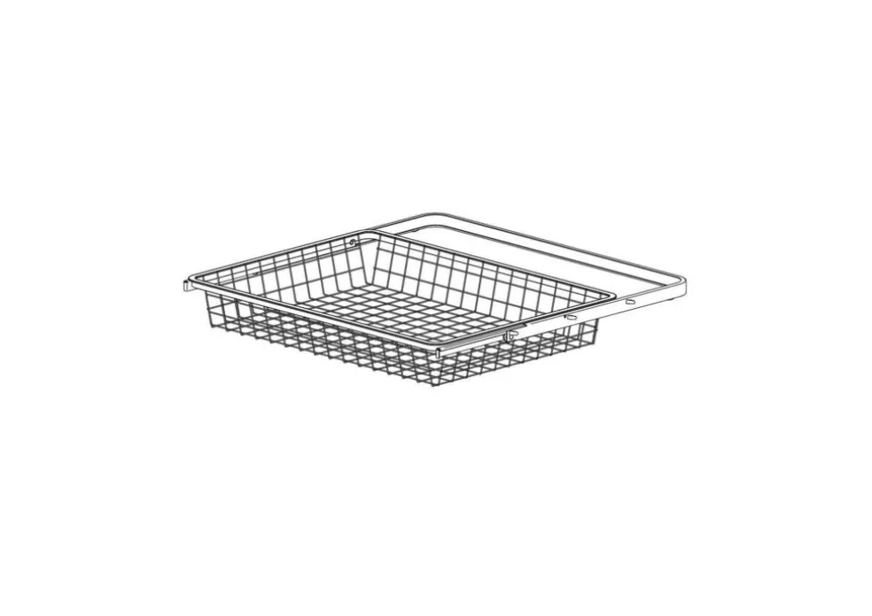 Byxhängare Utdragbar Vit 60 x 40 cm Elfa