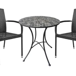 Cafébord Mosaik Ø60 cm Sunlife
