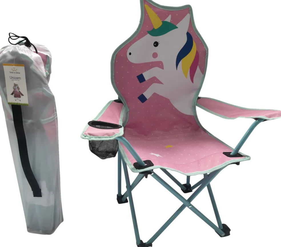 Campingstol Barn Enhörning 35 x 35 x 62 cm Sunlife