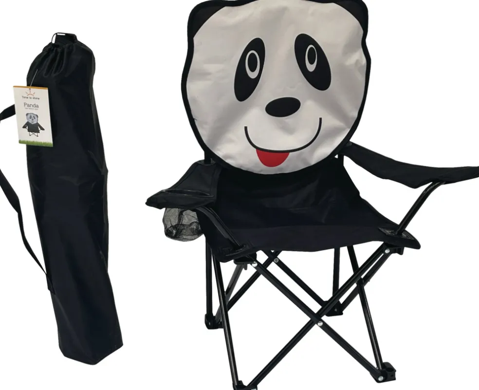 Campingstol Barn Panda 35 x 35 x 62 cm Sunlife