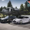 Carport Sydney Wings 572 x 586,5 cm Svart Canopia by Palram