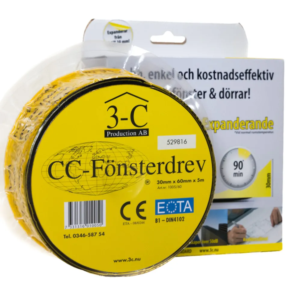 CC-Fönsterdrev Standard Svart 5 m 3-C Production AB
