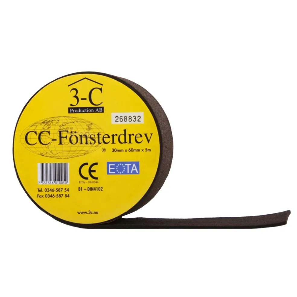 CC-Fönsterdrev Standard Svart 5 m 3-C Production AB