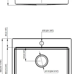 Diskho Svart 540 x 500 mm