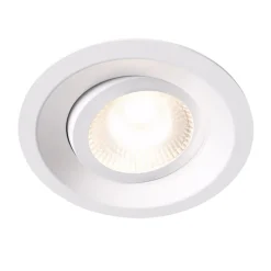 Downlight 8W 515 lm 2,2–4K Tilt Vit Plejd