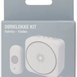 Dörrklocka Valletta Trådlös m/ringknapp Elworks