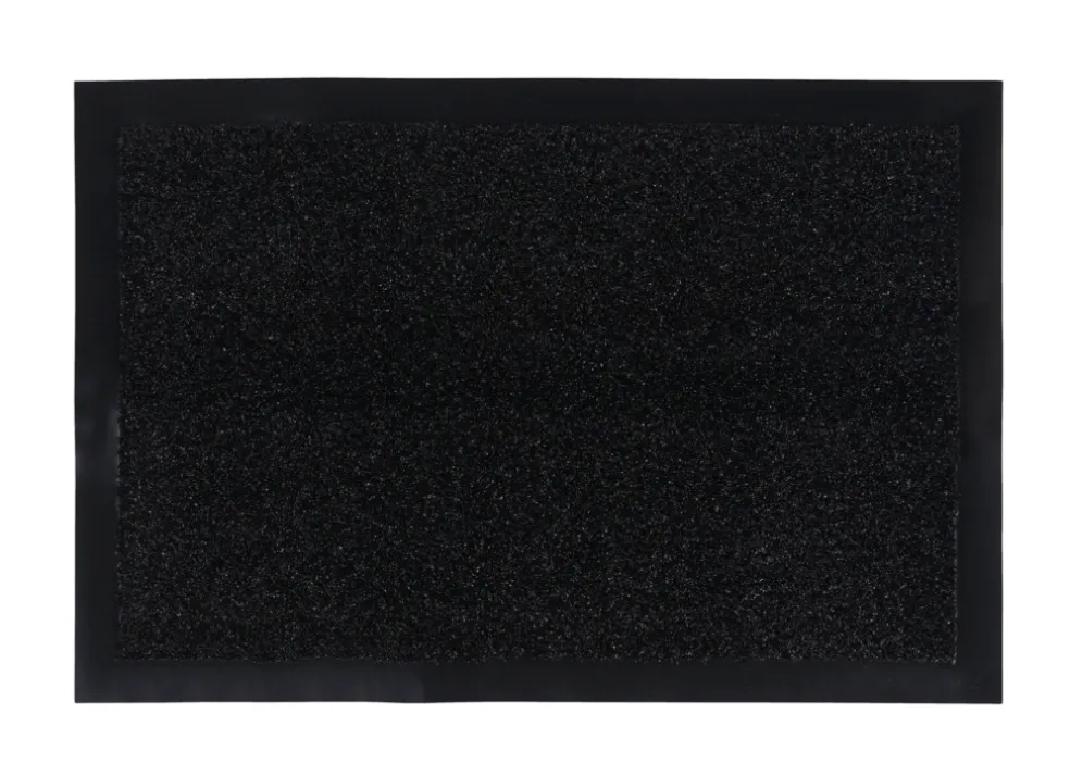 Dörrmatta Wash & Clean Svart 80 x 120 cm