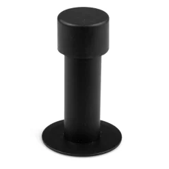 Dörrstopp Rostfri Svart Golv 75 mm Habo