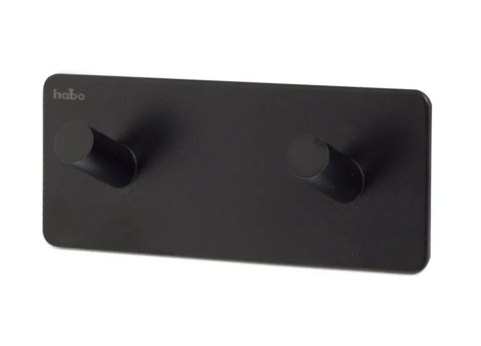Dubbelkrok Edge 39 mm Svart Habo