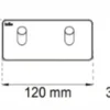 Dubbelkrok Edge Rostfri 39 mm Habo