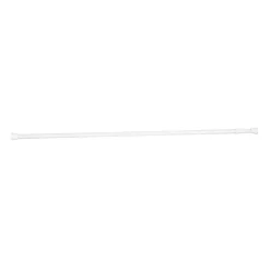 Duschdraperistång Vit 110 - 200 cm