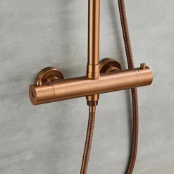 Duschstångset Koppar Ø250 mm