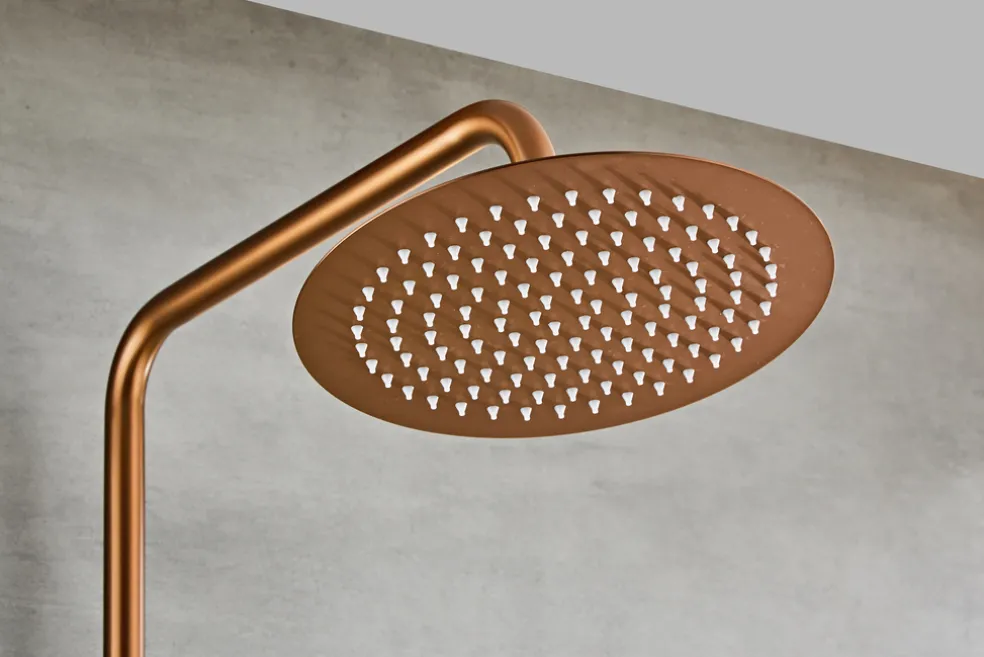 Duschstångset Koppar Ø250 mm