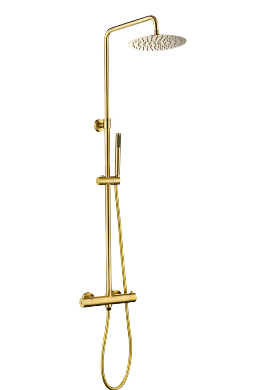Duschstångset Mässing Ø250 mm