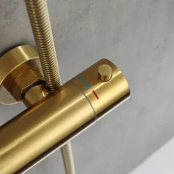 Duschstångset Mässing Ø250 mm