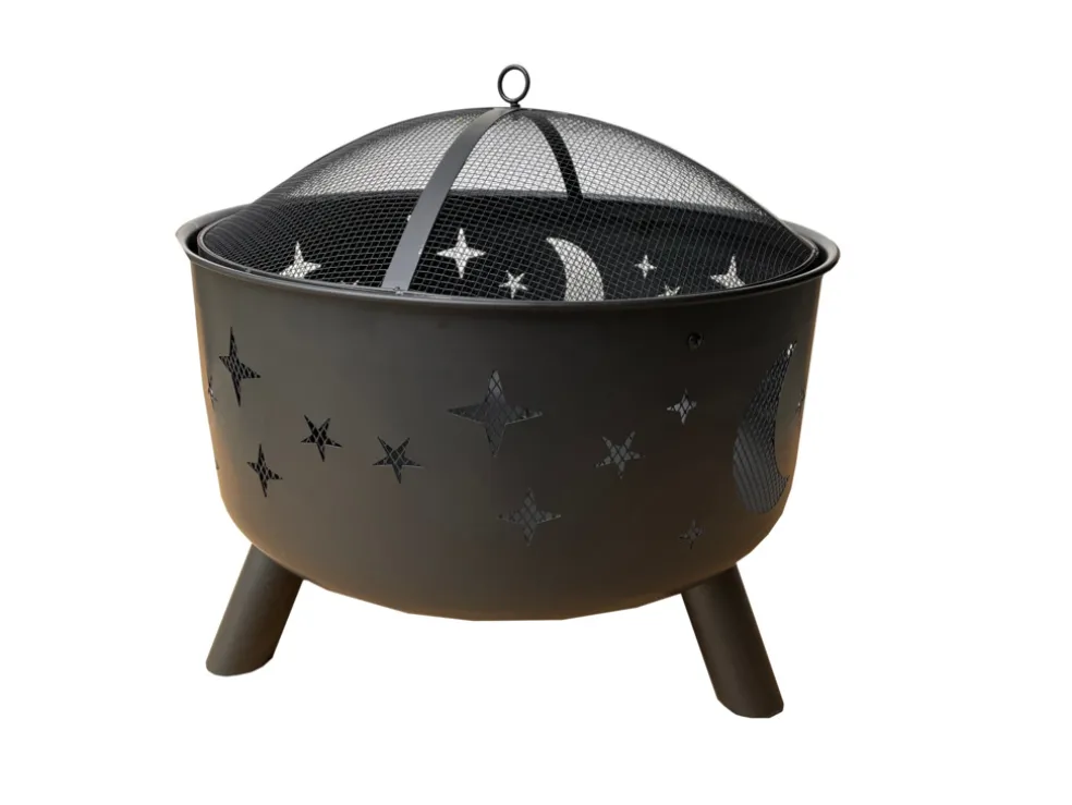 Eldstad Utomhus Moon & Star Ø60 cm Svart Greenhand
