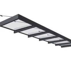 Entrétak Sophia XL Grå Klar 565 x 140 cm Canopia by Palram