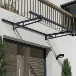 Entrétak Bremen Grå 200 x 93,5 cm Canopia by Palram