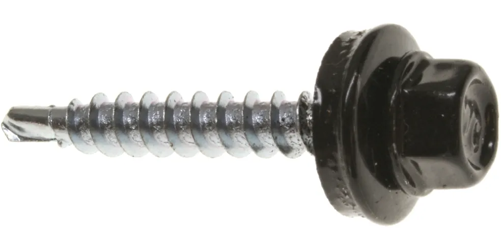 Farmarskruv C3 4,8 x 20 mm Svart 250-pack Heco
