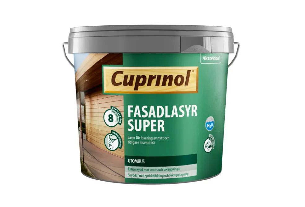 Fasadlasyr Svart 5 L Cuprinol