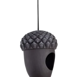 Fågelmatare Ekollon Grå Ø12 x 16 cm