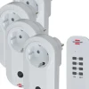 Fjärrströmbrytare Inomhus 4-pack Brennenstuhl
