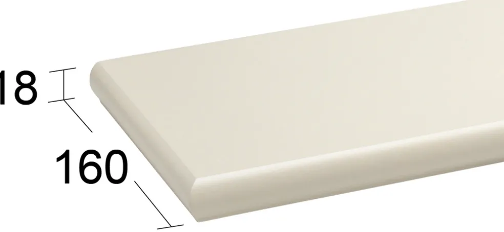 Fönsterbräda Vit 120 cm Habo