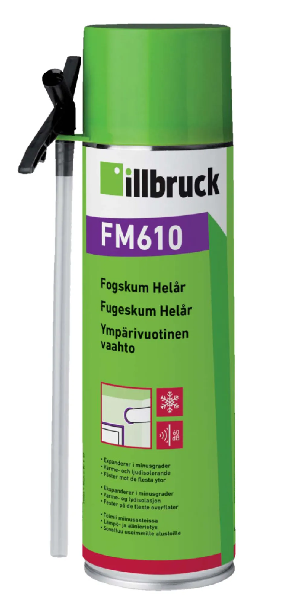 Fogskum FM610 500 ml illbruck
