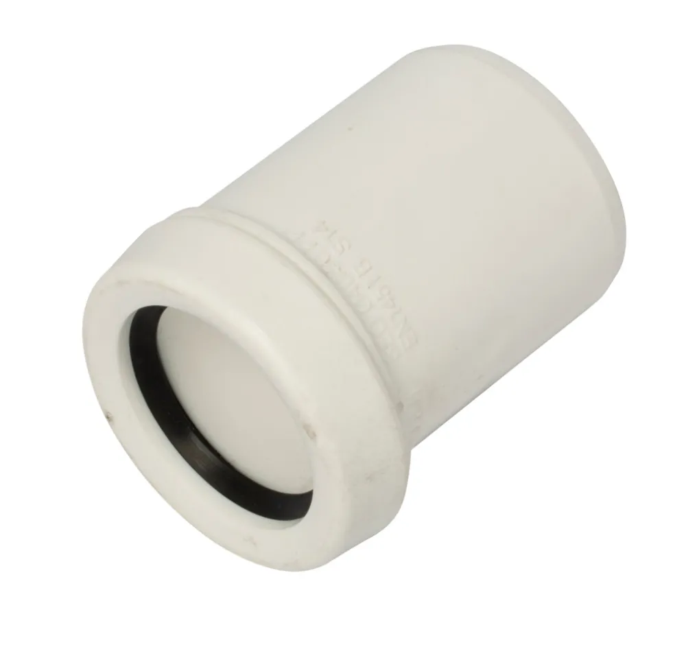 Förminskning Vit Ø50 x Ø40 mm Pipelife