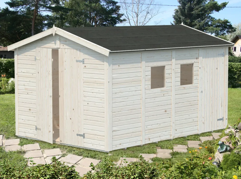 Förråd Aksel 9,9 m² 273 x 370 cm Palmako