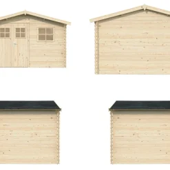 Förråd Lotta 5,6 m² 320 x 205 cm Palmako