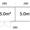 Förråd Alma 560 x 184 cm 5,2 + 6,8 m² Palmako