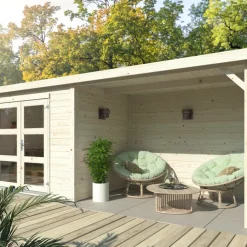 Förråd Alma 560 x 184 cm 5,2 + 6,8 m² Palmako