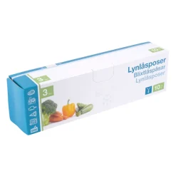 Fryspåse Zip 3 L 10-pack