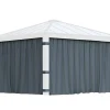 Gardinset t/paviljong Dallas 422 x 422 cm Canopia by Palram