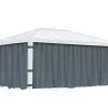 Gardinset t/paviljong Dallas 607 x 422 cm Canopia by Palram