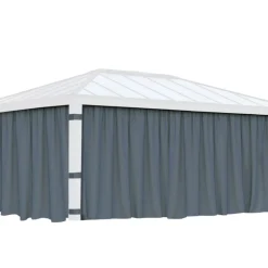 Gardinset t/paviljong Dallas 607 x 422 cm Canopia by Palram