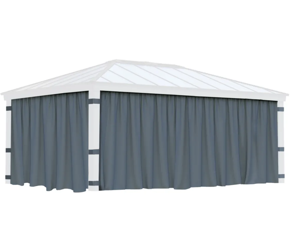 Gardinset t/paviljong Dallas 607 x 422 cm Canopia by Palram