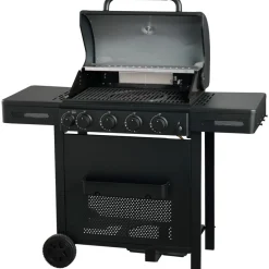 Gasolgrill 4 brännare + 1 bakre brännare 16,9 kW Grillexpert