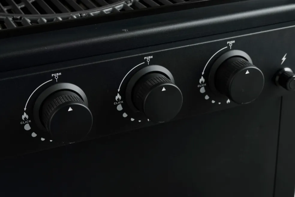 Gasolgrill 4 brännare + 1 bakre brännare 16,9 kW Grillexpert