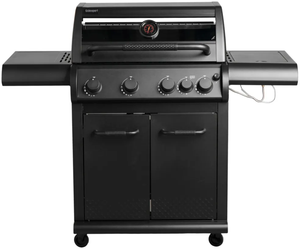 Gasolgrill 4 brännare + 1 Power Burner 19,6 kW Grillexpert