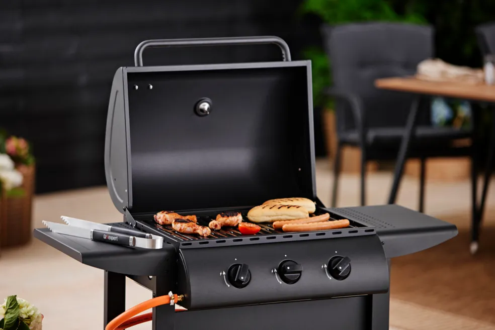 Gasolgrill 3 brännare 8,4 kW Grillexpert